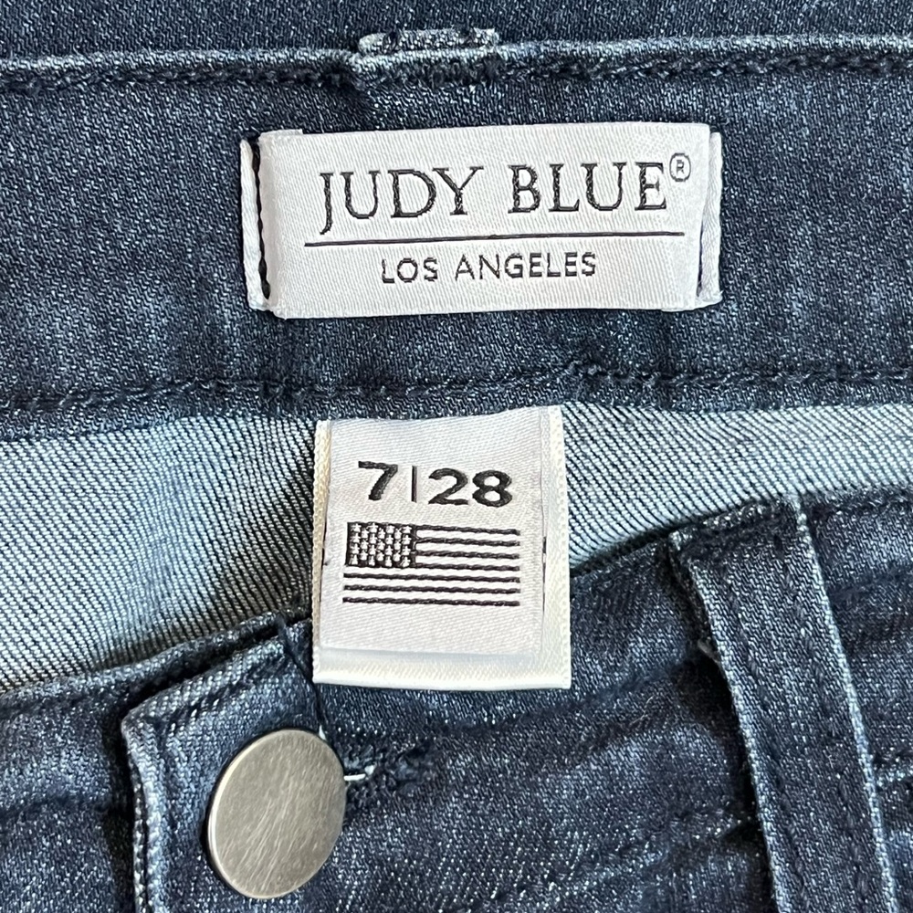 Judy Blue Dark Indigo Flare Jeans - Picture 3 of 3